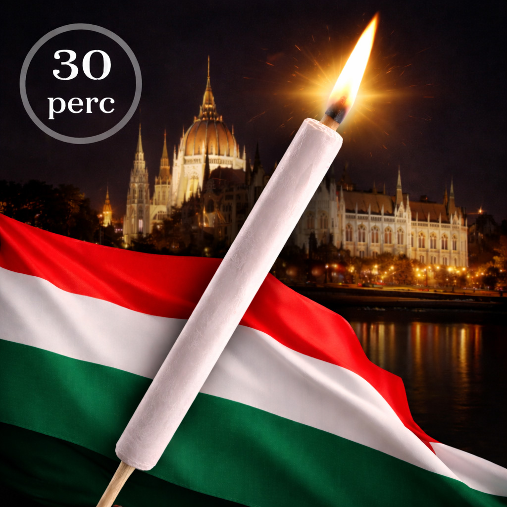 Felvonulási fáklya 0,5 órás